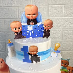 Boss Baby Two-Tier Cake: A Fun and Playful Celebration