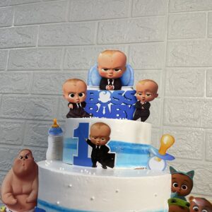 Boss Baby Two-Tier Cake: A Fun and Playful Celebration