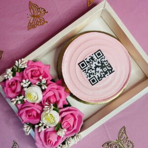 QR Code Cake